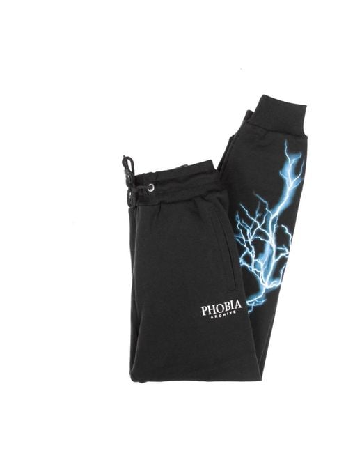 Sweatpants PHOBIA ARCHIVE de hombre de color Black