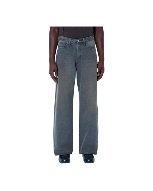 Ssstein Blue Loose Fit Jeans for men