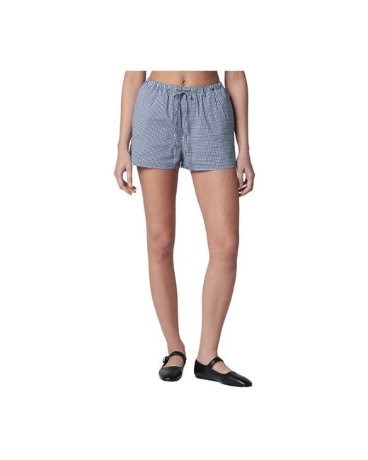 DUNST Blue Short Shorts