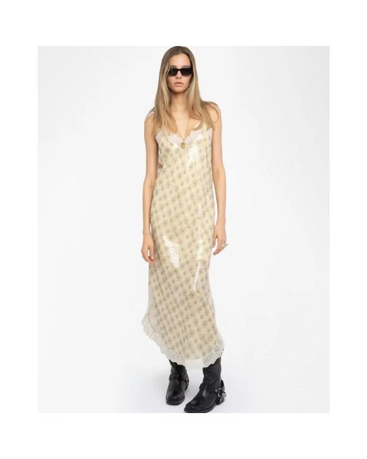 Zadig & Voltaire White Midi Dresses