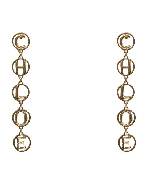 Chloé Metallic Earrings