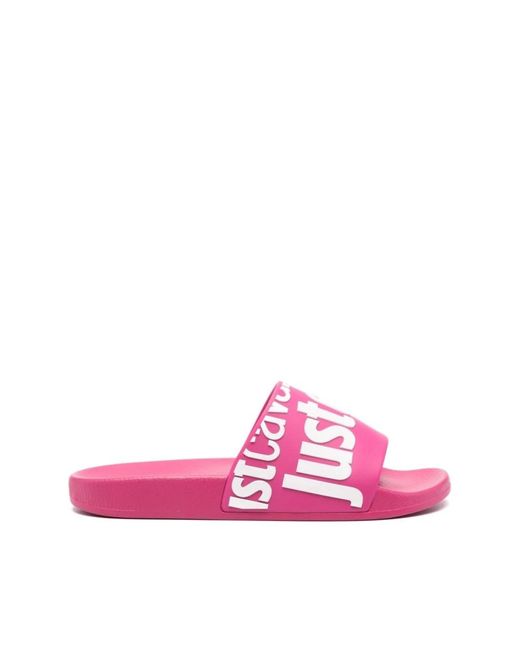 Just Cavalli Pink Sliders