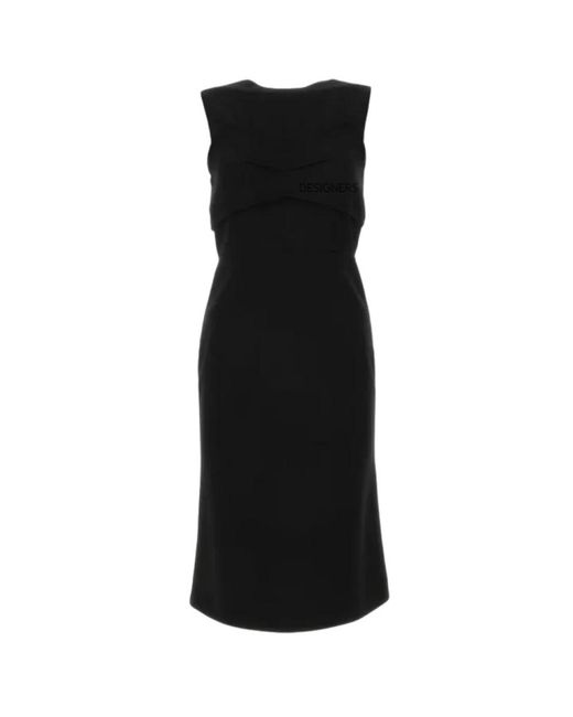 Sportmax Black Midi Dresses