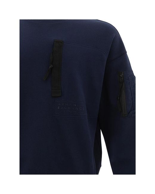 Armani Exchange Sweatshirts in Blue für Herren