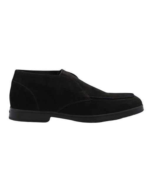 Doucal's Wildleder Desert Boots in Black für Herren