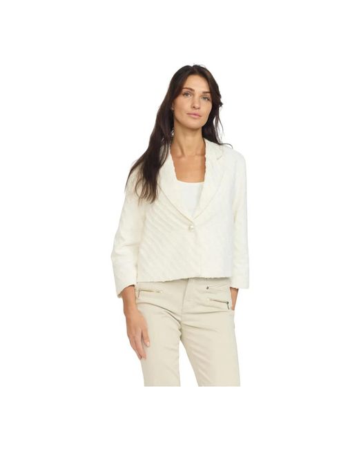 2-Biz Natural Blazers