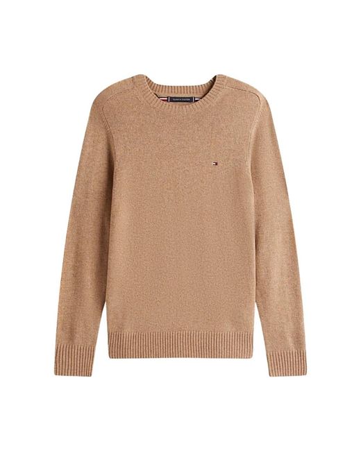 Tommy Hilfiger Brown Round-Neck Knitwear for men
