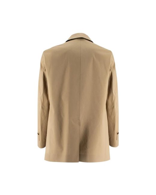 Sealup Natural Single-Breasted Coats for men