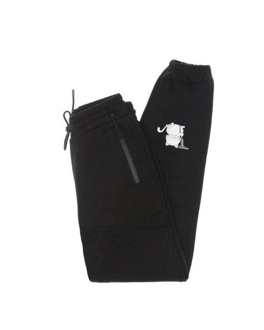 DOLLY NOIRE Black Sweatpants for men