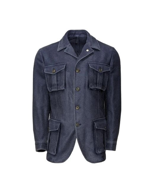 L.b.m. 1911 Blue Denim Jackets for men