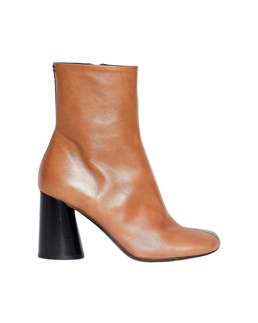 Halmanera Brown Heeled Boots