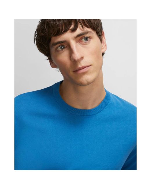 Aspesi Round-neck knitwear in Blue für Herren