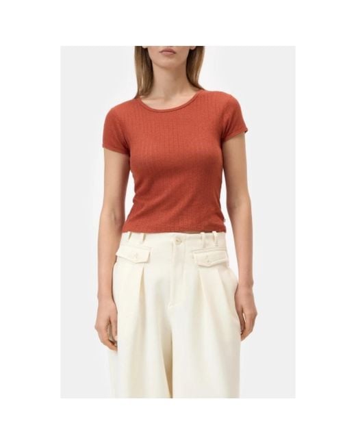 T-Shirts Closed de color Red
