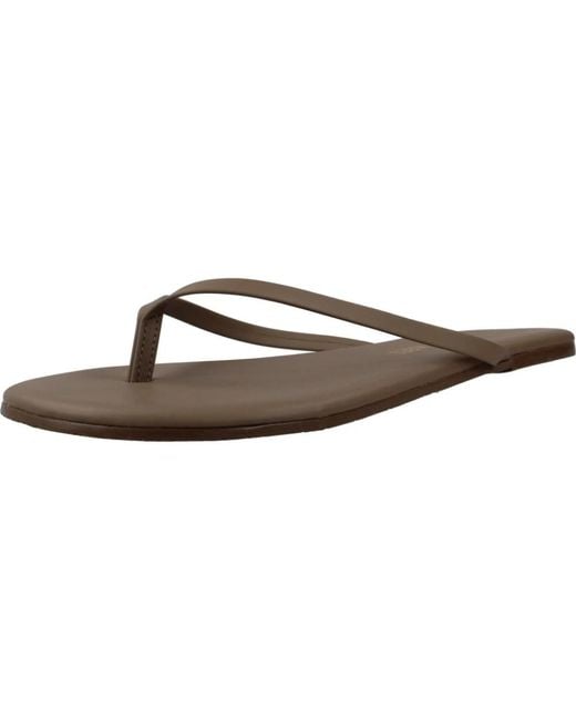 TKEES Brown Flip Flops