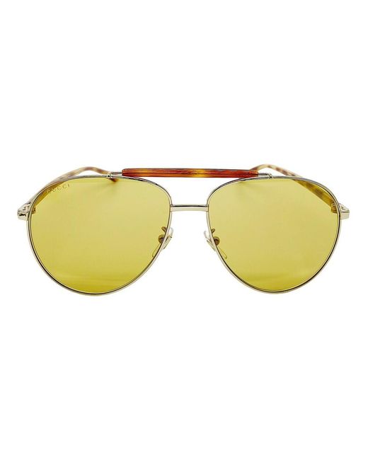 Gucci Yellow Sonnenbrille
