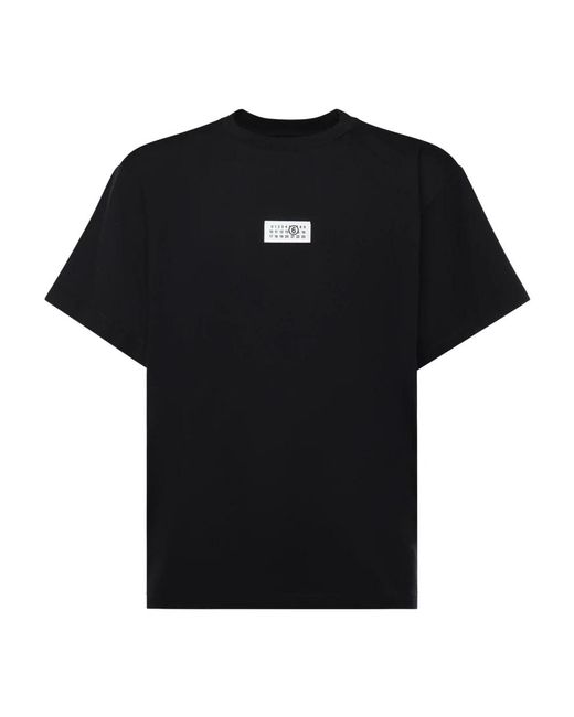 MM6 by Maison Margiela Black T-Shirts for men