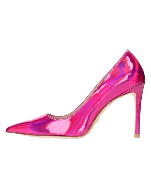 Stuart Weitzman Schoenen ,Roze ,Leer Stuart 100 Pump in het Pink