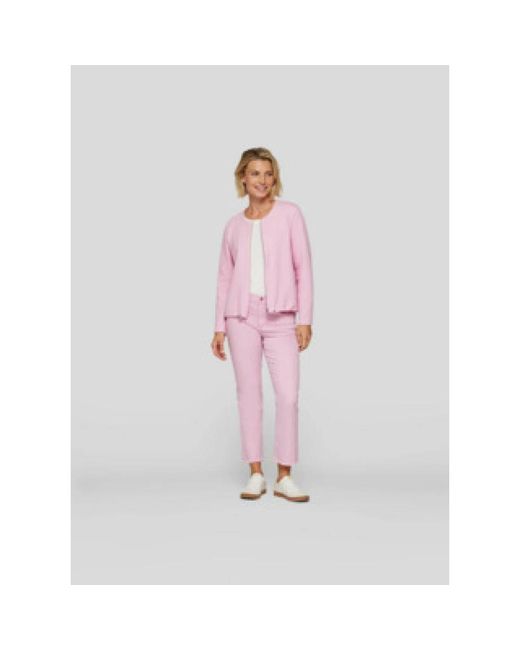 Rabe Pink Klassischer Damenblazer