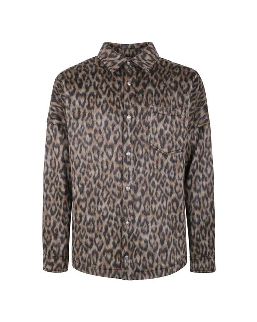 Light Jackets Palm Angels de hombre de color Gray