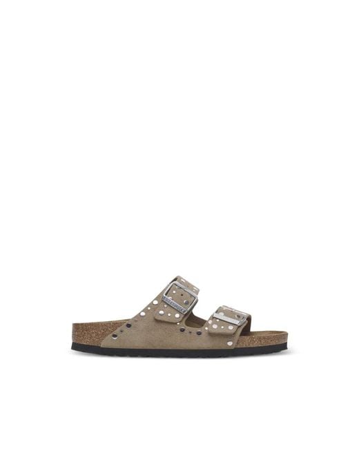 Birkenstock Brown Sliders