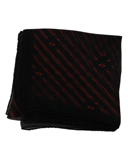 CoSTUME NATIONAL Black Silky Scarves