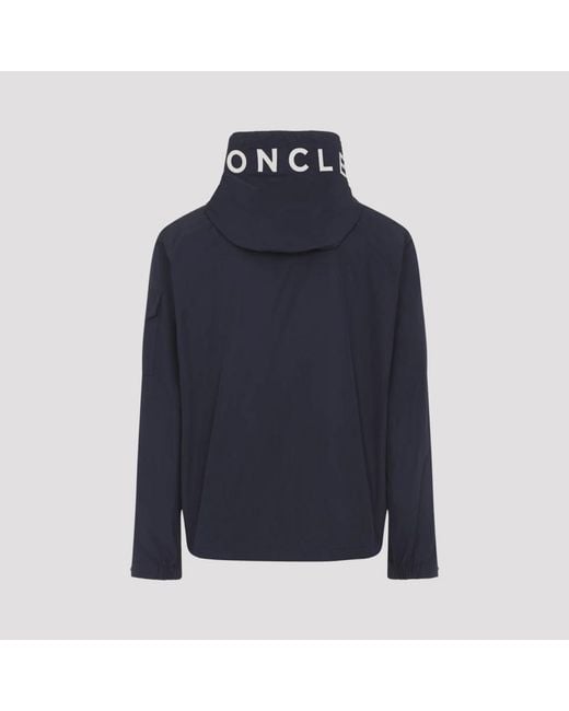 Moncler Blue Light Jackets for men