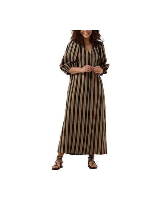 RUBY TUESDAY Kleedjes ,Bruin ,Katoen Claire Maxi Jurk in het Brown
