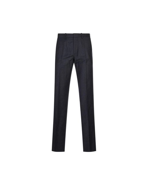 Agnona Blue Suit Trousers for men