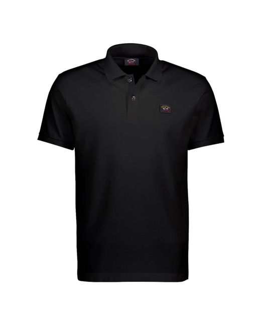 Paul & Shark Polo-shirt pique schwarz in Black für Herren