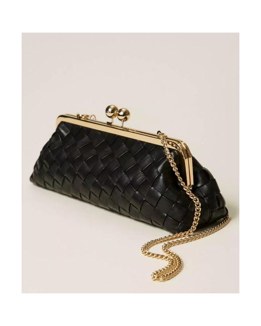Twinset Black Clutches