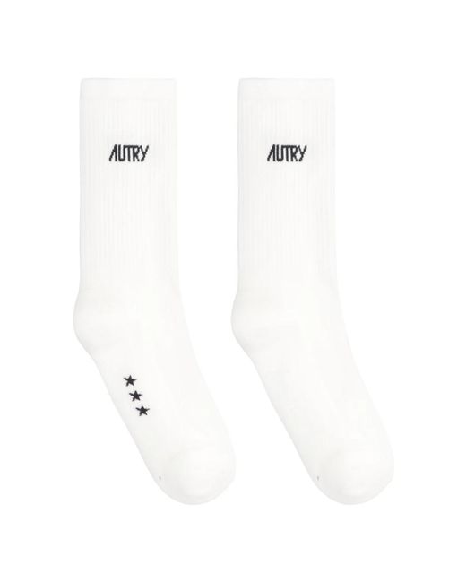 Socks di Autry in White