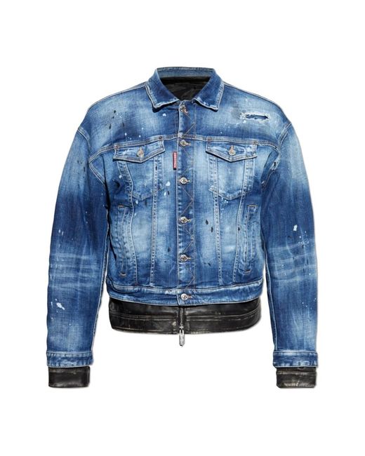 Denim Jackets DSquared² pour homme en coloris Blue