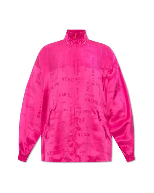Balenciaga Pink Seiden-sweatshirt