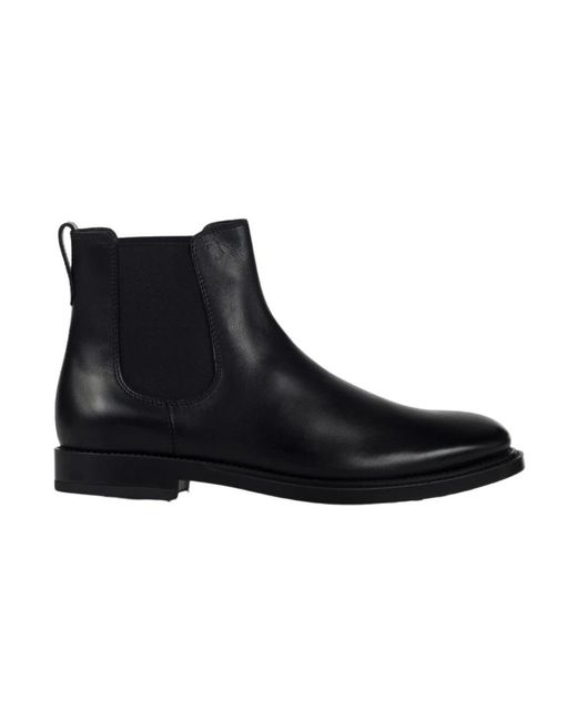 Tod's Black Chelsea Boots for men