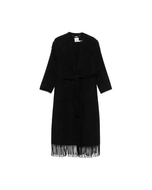 Belted Coats Jonathan Simkhai de color Black
