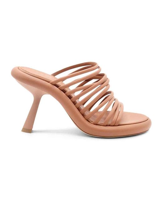 High heel sandals Vic Matié de color Pink