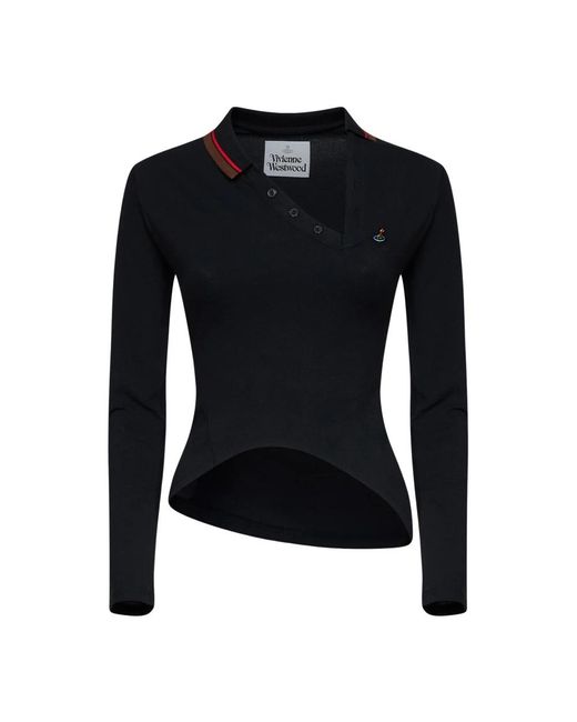 Vivienne Westwood Black Polo Shirts