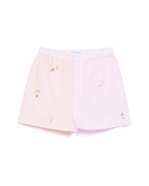 Maison Labiche Pink Short Shorts