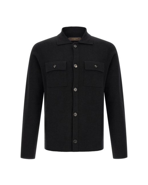 Zanone Black Cardigans for men