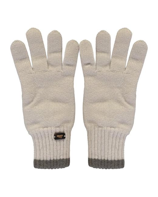 Moorer Strickhandschuhe in Gray für Herren