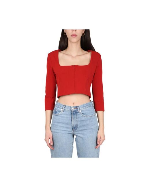Blouses Acne de color Red