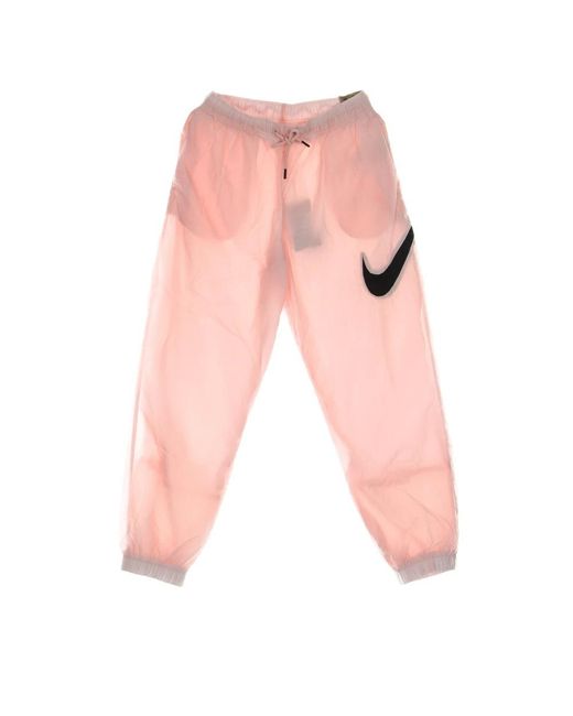 Training Trousers Nike de color Pink