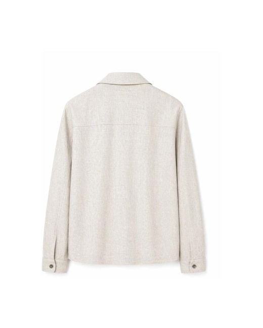 Manuel Ritz Gray Light Jackets for men