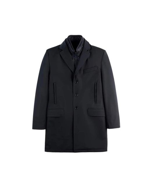 Fay Db Coat Stretch in het Black voor heren