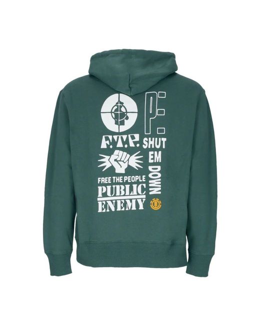 Element Pexe ftp hoodie - sequoia in Green für Herren