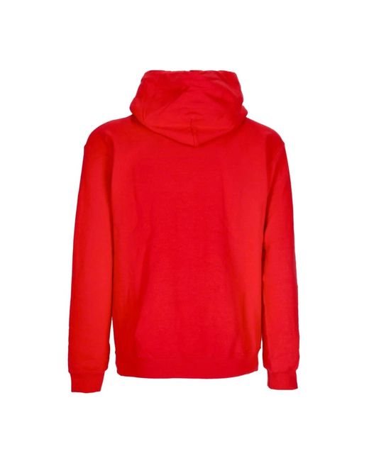 Thrasher Hoodies & Sweatvesten ,Rood ,Katoen Rode Hoodie Met Aangepaste Logoprint in het Red voor heren