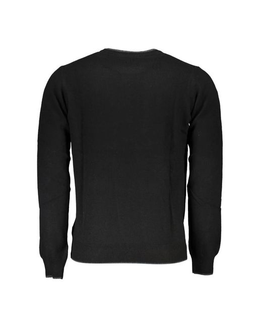 North Sails Black Round-Neck Knitwear for men