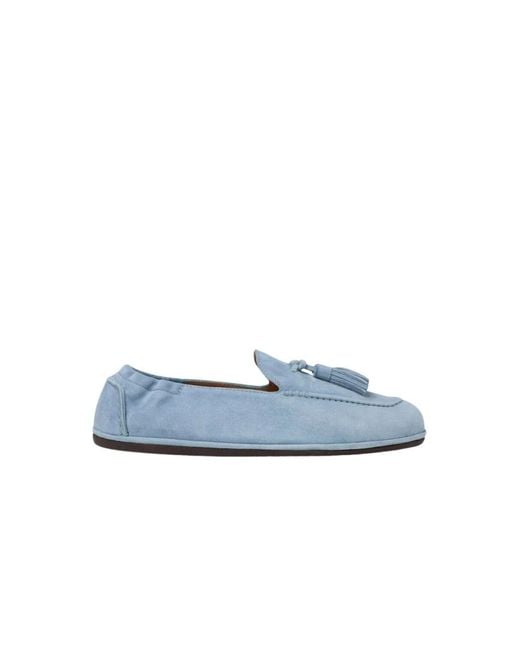 Scarosso Blue Loafers
