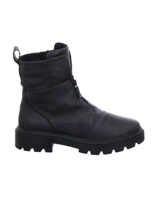 Ara Blue Ankle Boots