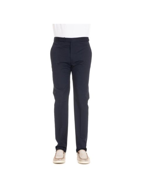 Tagliatore Blue Suit Trousers for men